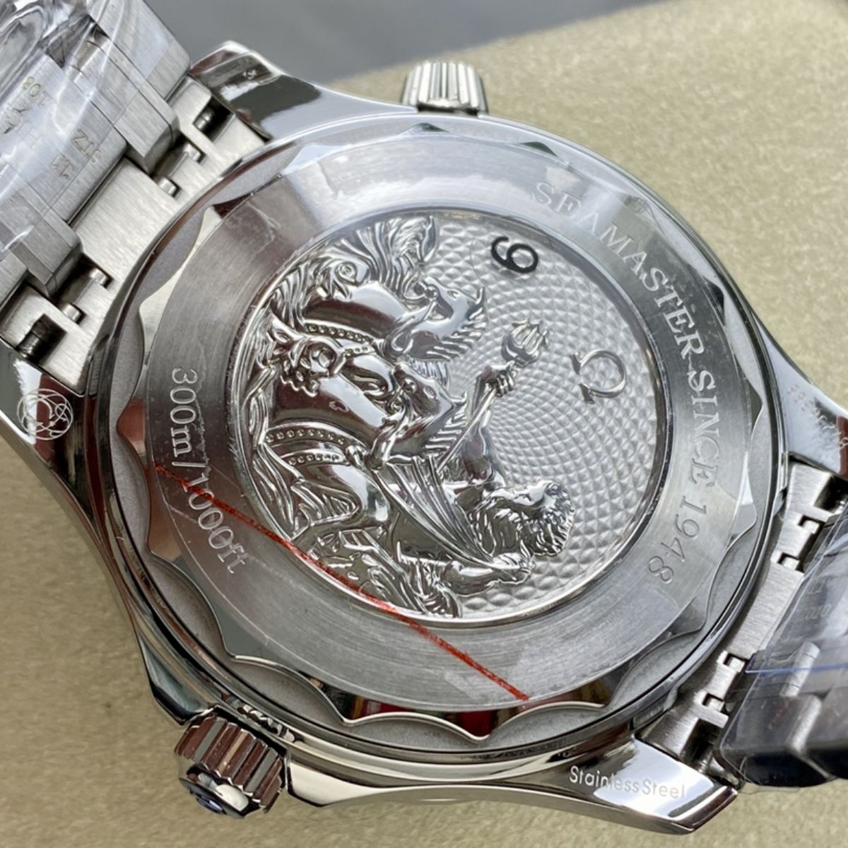 Celestial Seafarer Diver 300M 42mm Steel On Steel on Steel Blue Dial 7340