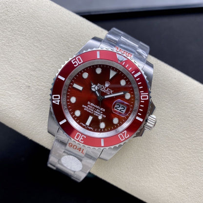 Regency Diver Date 41 mm Timeless Red Bezel Red Dial 7279