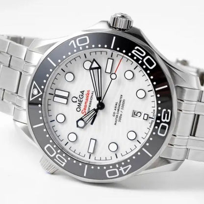 Celestial Seafarer Diver 300M 42mm Steel On Steel White Dial 4228