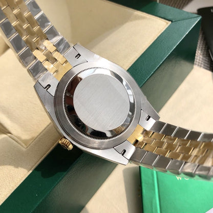 [Super Clone] Regency Classic Date 41 mm Five-Link Fluted Bezel Bright black Dial 126333 4590