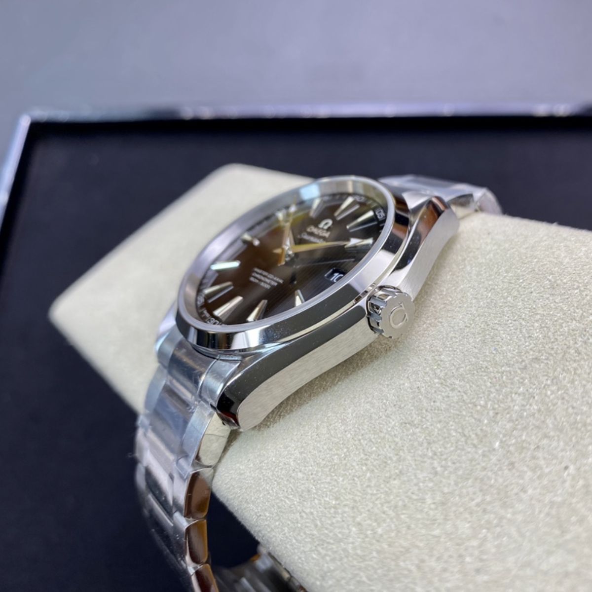 Celestial Aqua Sport 150M 39mm Steel On Steel Black Dial 8001