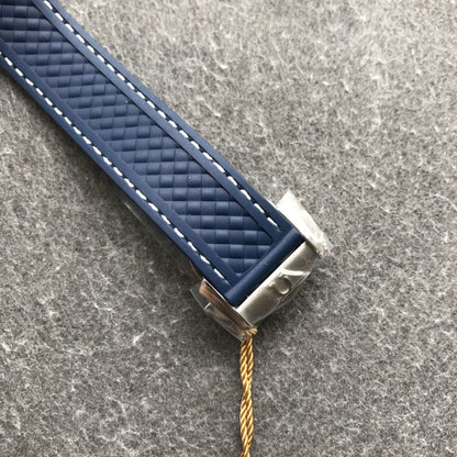 Celestial Aqua Sport 150M 41mm Steel Yellow Gold On Rubber Strap Silver Dial 6212