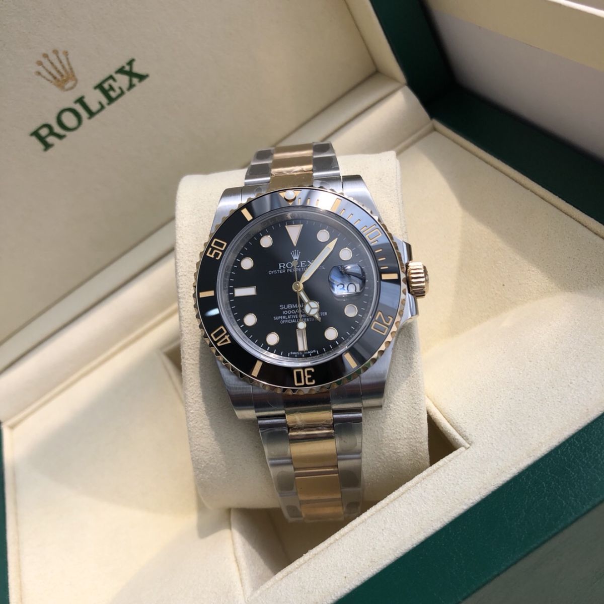 [Super Clone] Regency Diver Date 41 mm Timeless Black ceramic Bezel Bright black Dial 126613LN 2711