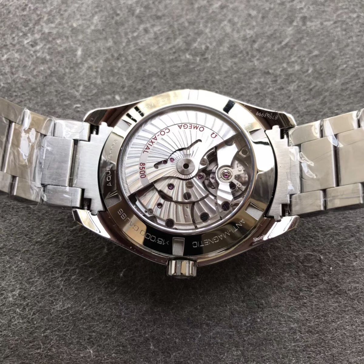 Celestial Aqua Sport 150M 41mm Steel On Steel Black Dial 8195