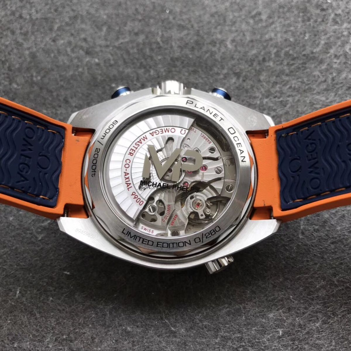 Celestial Ocean Diver 600M Limited 46mm Steel On NATO Strap White Dial 4018