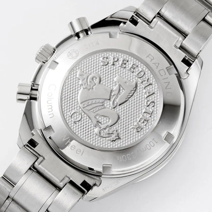 Celestial Racing Chronograph 40mm Steel On Steel Grey Dial 6379