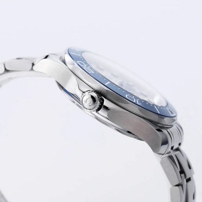 Celestial Seafarer Diver 300M 42mm Steel On Steel Blue White Dial 3398