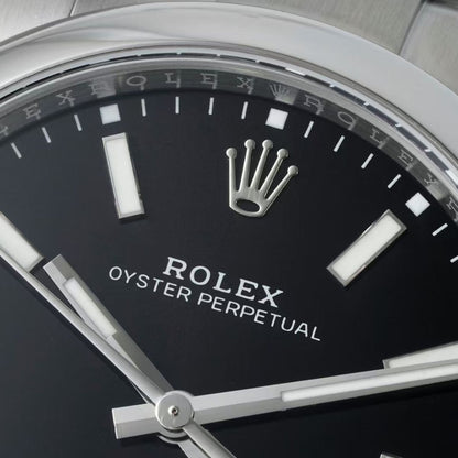 Regency Timeless Perpetual 36 mm Timeless Trapeze Bezel Black Dial 126000 1076