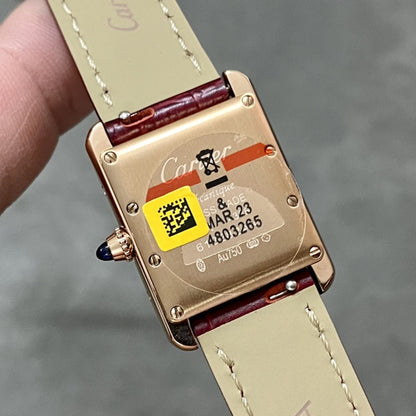 Parisian Rectangular Essential watch 29.5 x 22 mm 3554