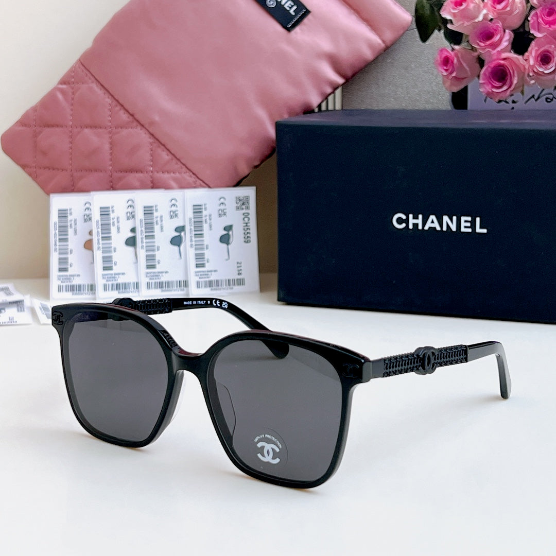 2026 7 Colors Double Braided Style Temple Sunglasses