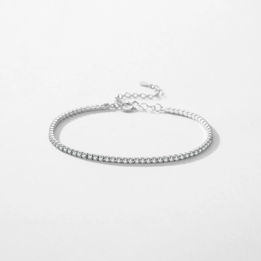 Elegant Clear CZ Bracelet