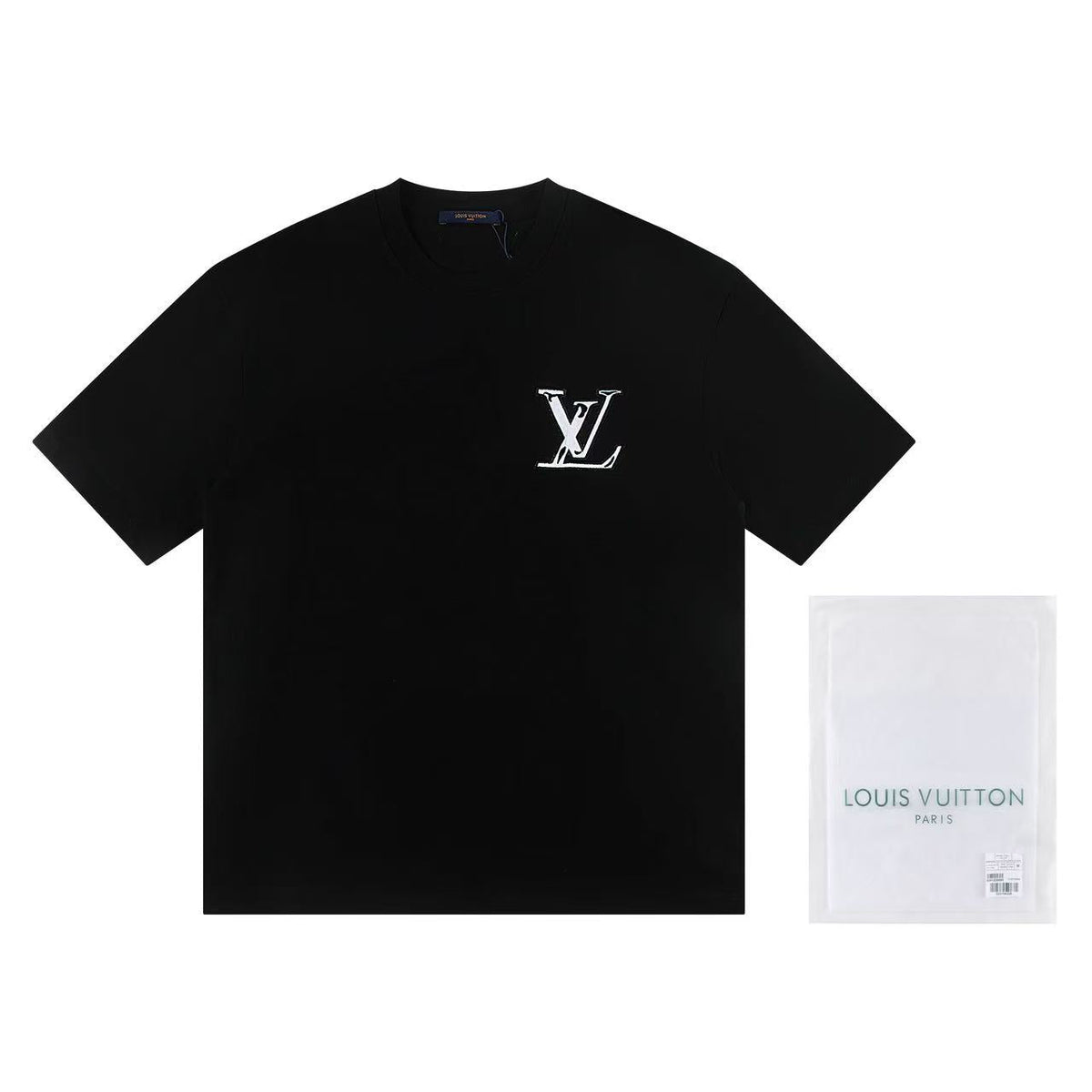 High quality patch embroidery t-shirt