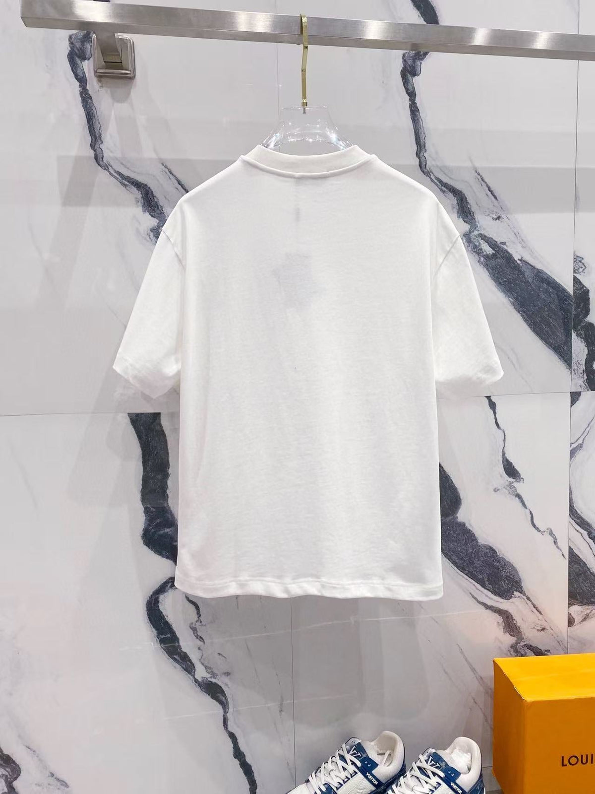 High quality craftsmanship metal logo t-shirt