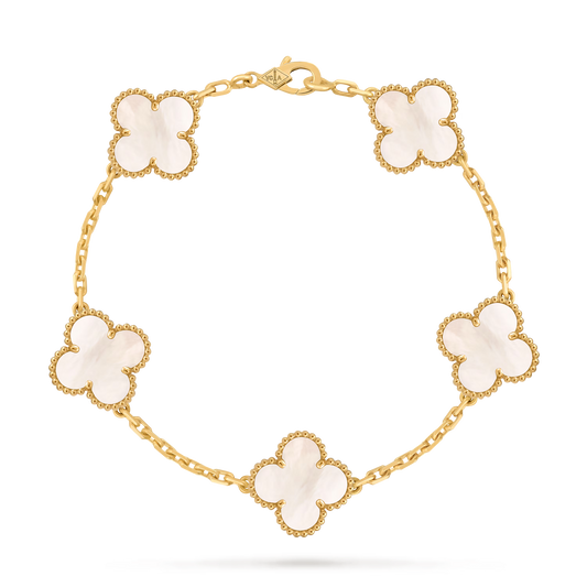 18k Bracelet Four-Leaf Clover Collection