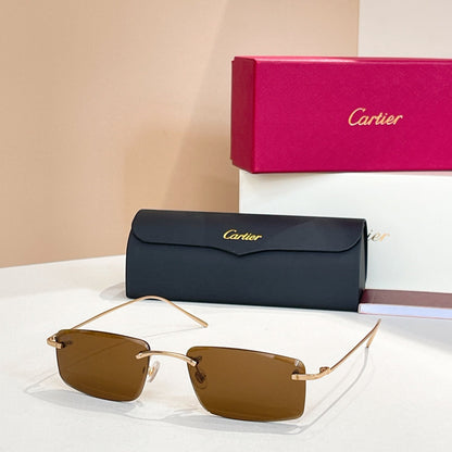 2026 New frameless square sunglasses