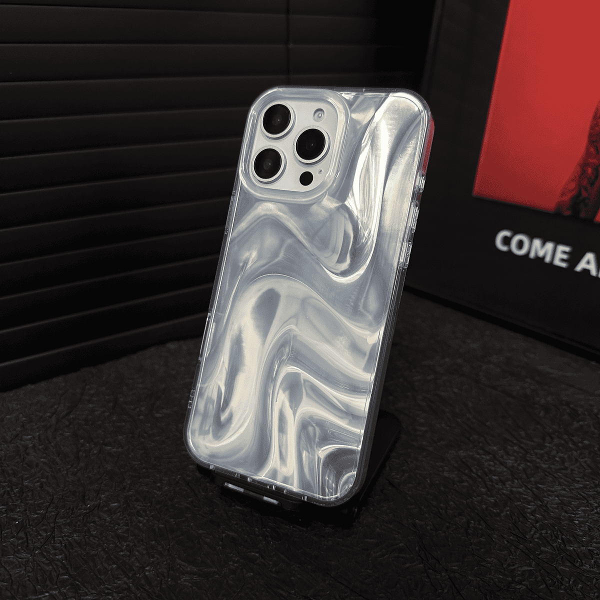 Electroplated Watercolor iPhone Case