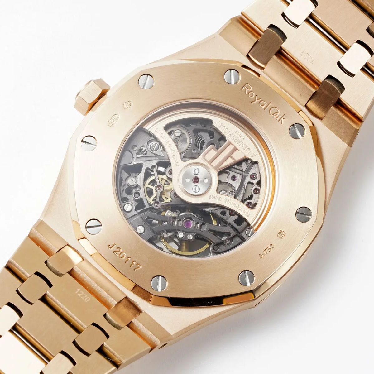 Prestige Atelier Octagon Sport Double Balance Wheel Openworked 41mm Skeleton Dial Rose Gold 4501