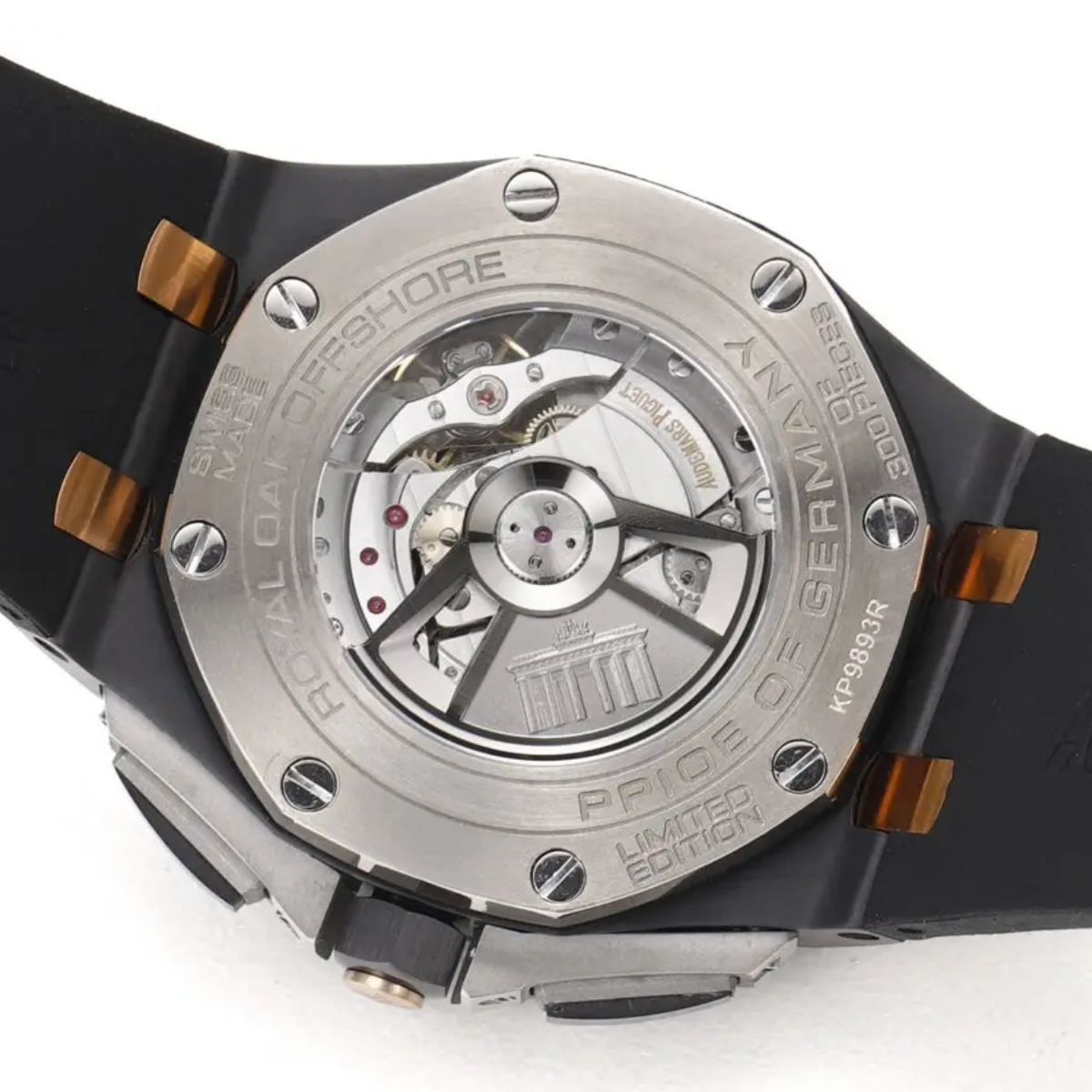 [Super Clone] Prestige Atelier Coastal Sport Chronograph 44mm Grey Dial Black Ceramic Rose Gold 2067