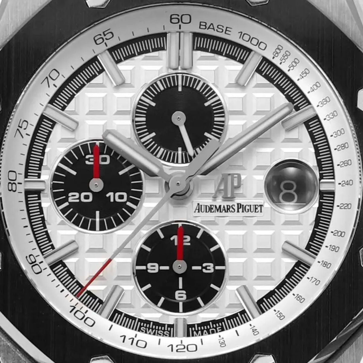 [Super Clone] Prestige Atelier Coastal Sport Chronograph 44mm White Dial Stainless Steel 4129