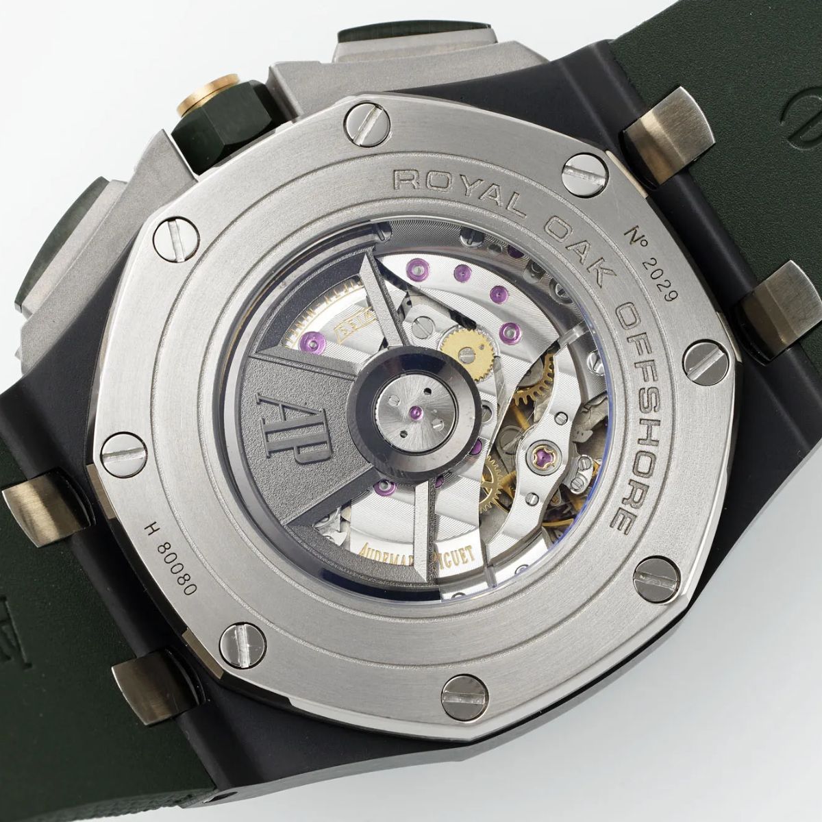 [Super Clone] Prestige Atelier Coastal Sport Chronograph 44mm Green Dial Black Ceramic 4606