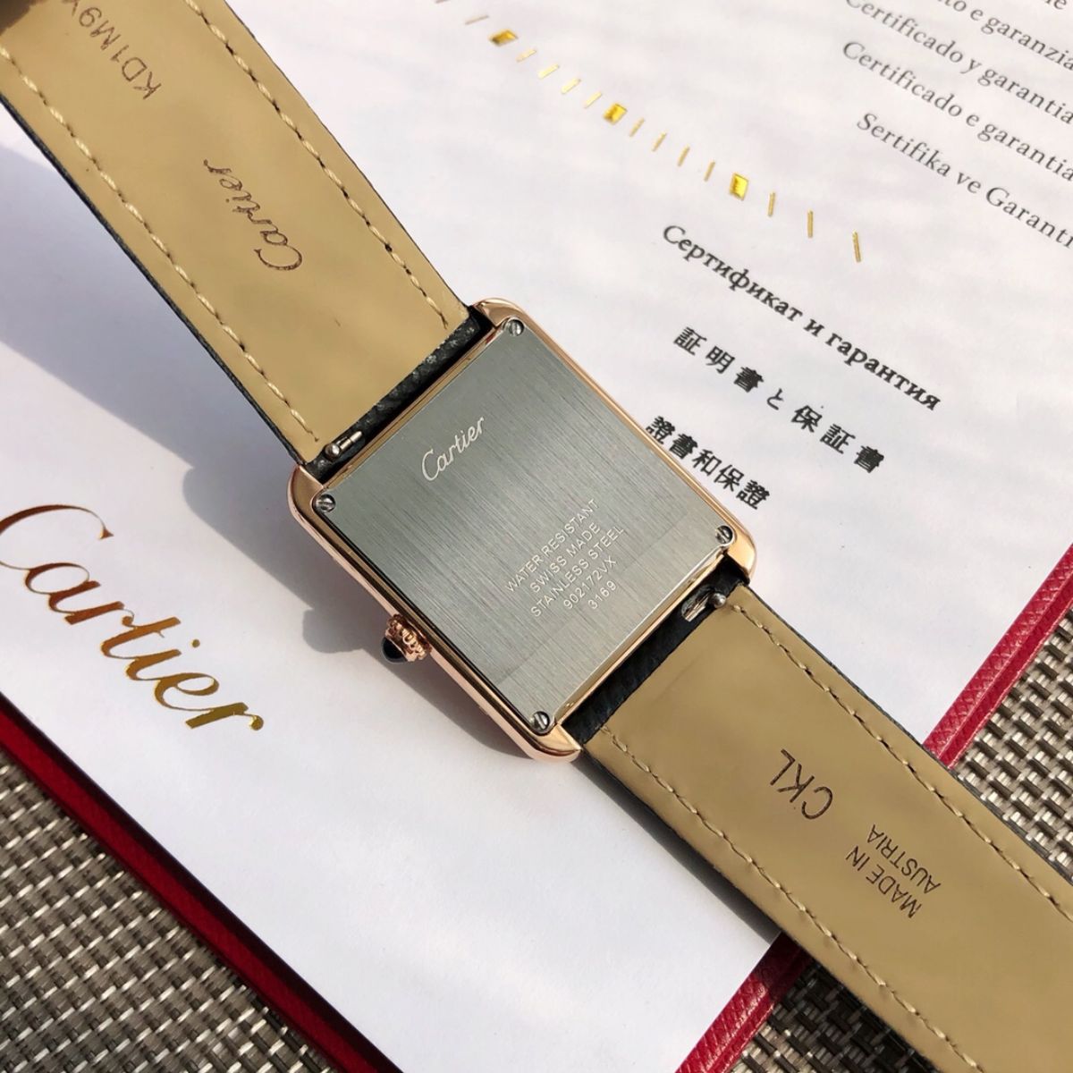 Parisian Rectangular Essential watch 33 x 27 mm 6363