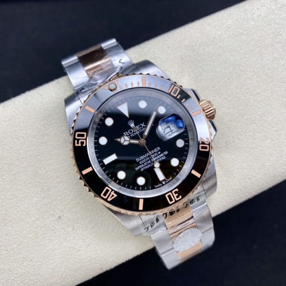 [Super Clone] Regency Diver Date 41 mm Timeless Black ceramic Bezel Bright black Dial 2929