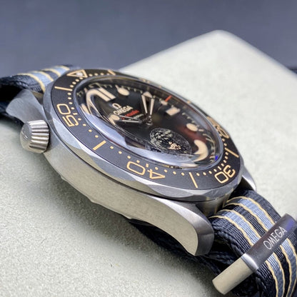 Celestial Seafarer Diver 300M 007 Edition 42mm Titanium On Nato Strap Brown Dial 7467