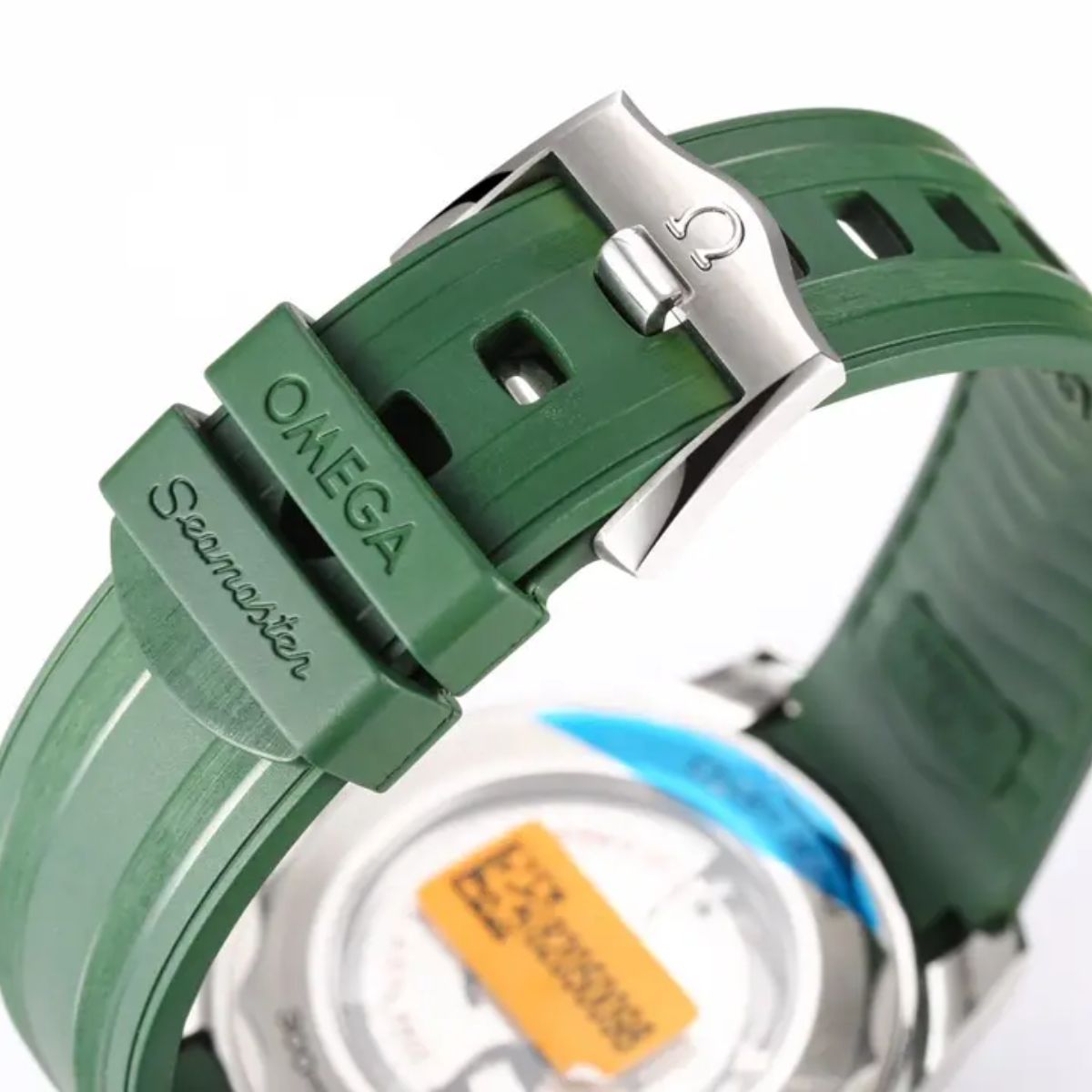 Celestial Seafarer Diver 300M 42mm Steel On Rubber Strap Green Dial 7823