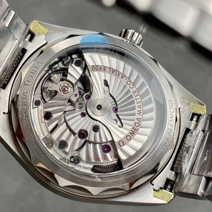 Celestial Aqua Sport 150M 41mm Steel On Steel Green Teak Dial 6503