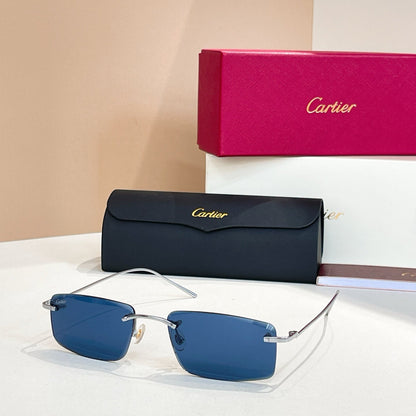 2026 New frameless square sunglasses