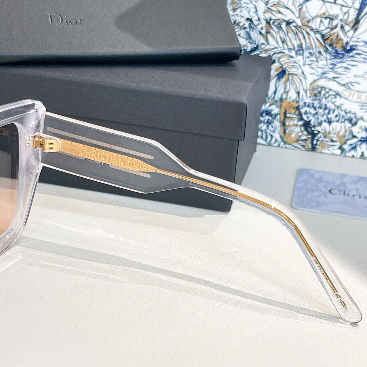 2026 New full frame transparent high value sunglasses