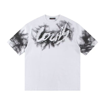 New retro print t-shirt
