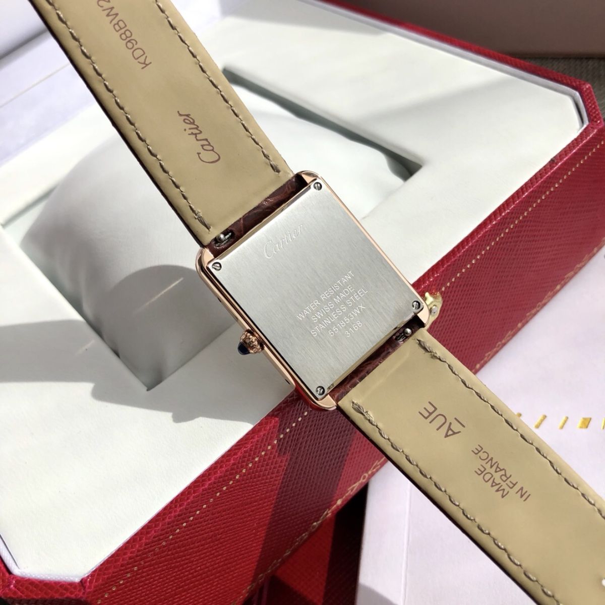 Parisian Rectangular Essential watch 31 x 24 mm 7698