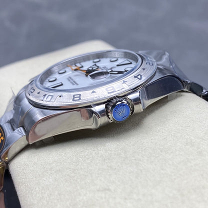 Regency Adventurer II 42 mm Timeless Silver Bezel White Dial 226570 6780