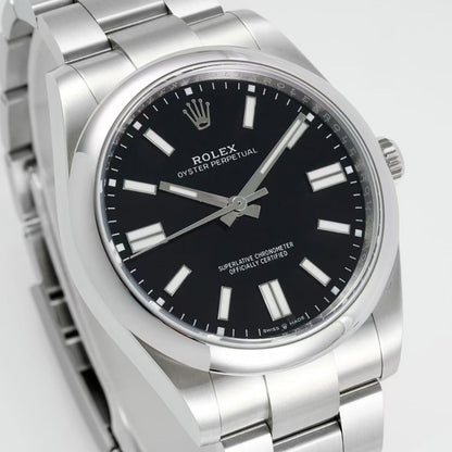 [Super Clone] Regency Timeless Perpetual 36 mm Timeless Trapeze Bezel Black Dial 126000 2187