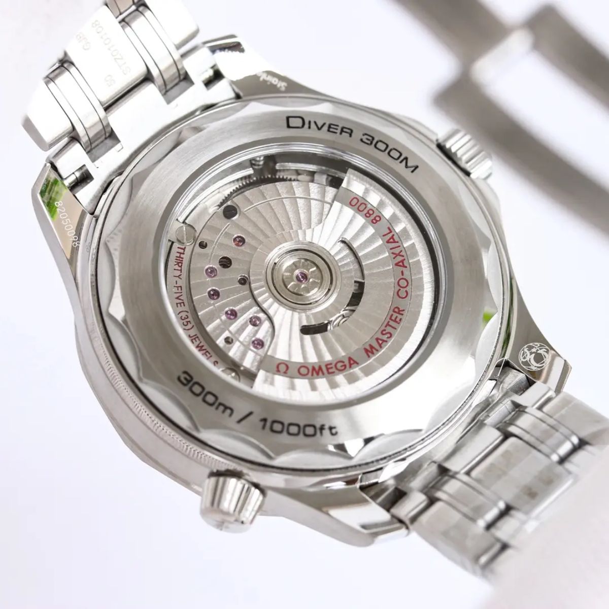 Celestial Seafarer Diver 300M 42mm Steel On Steel Green Dial 6855