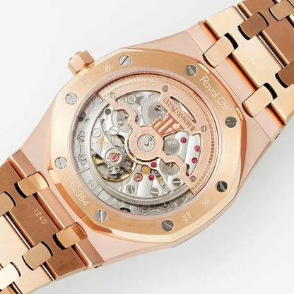 Prestige Atelier Octagon Sport 39mm White Dial Rose Gold 4858