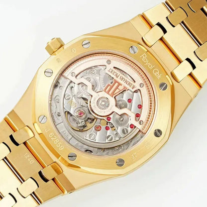 [Super Clone] Prestige Atelier Octagon Sport 39mm White Dial Yellow Gold 3334