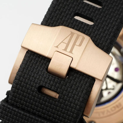 [Super Clone] Prestige Atelier Coastal Sport Chronograph 44mm Grey Dial Rose Gold Black Ceramic 7819