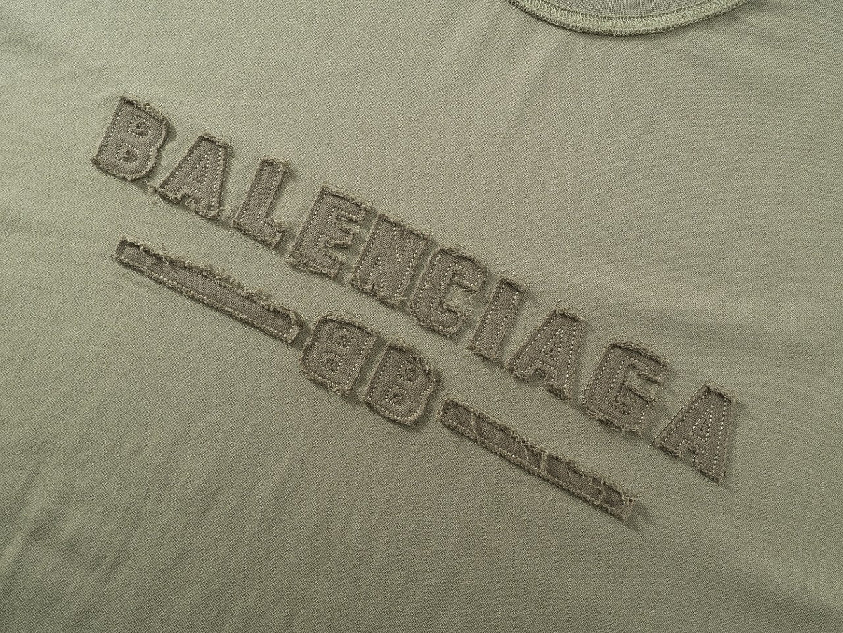 Embroidery wash t-shirt