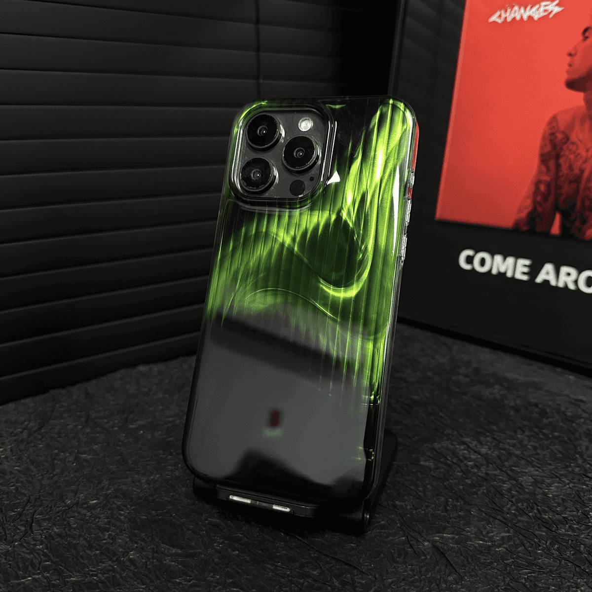 Electroplated Watercolor iPhone Case