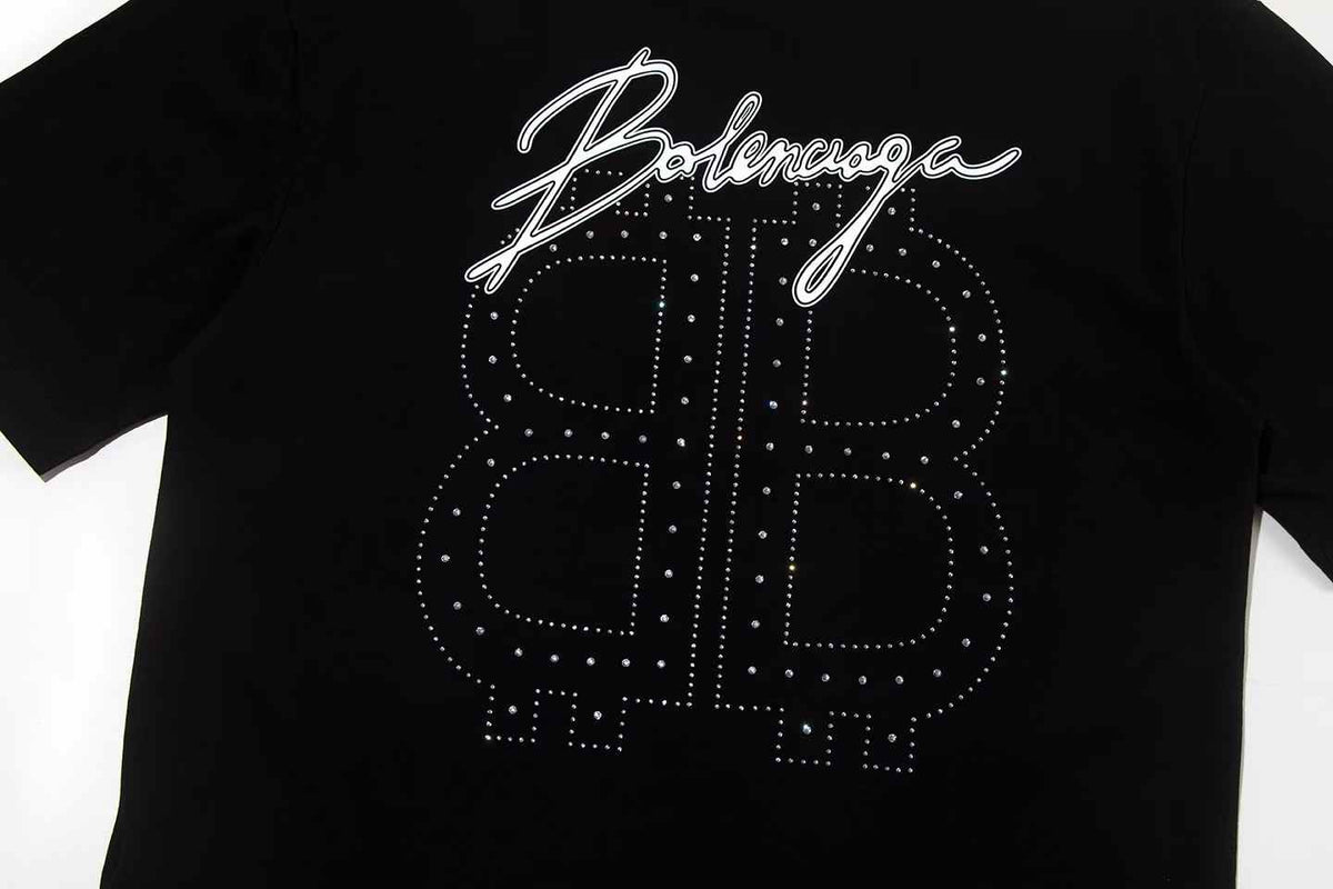 2025ss High quality diamond t-shirt