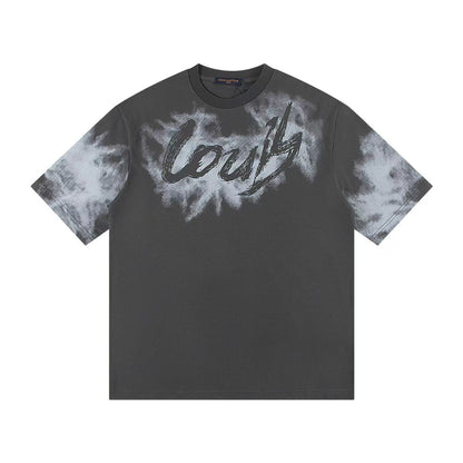 New retro print t-shirt