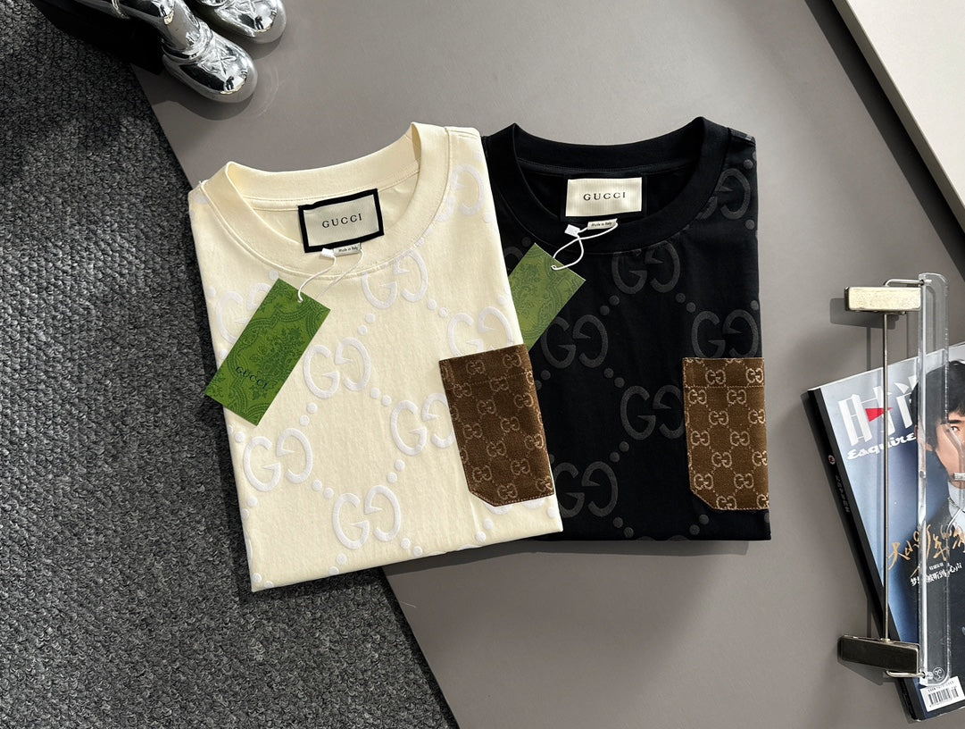 Full print with pocket t-shirt