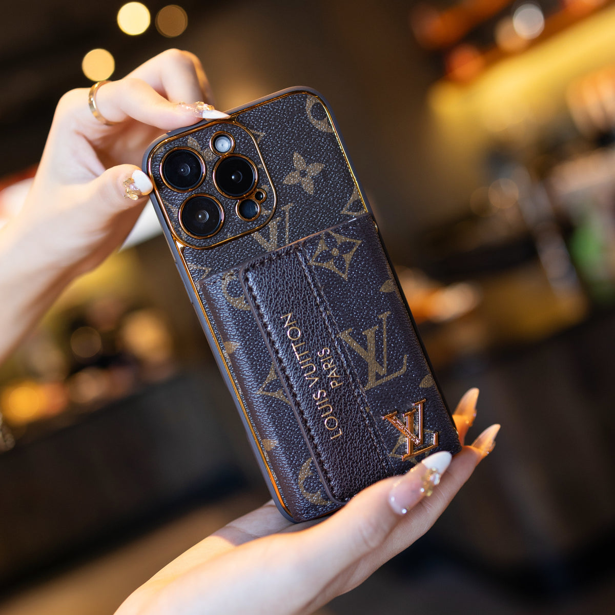 New Classic Luxury Card Holder Phone Case 05
