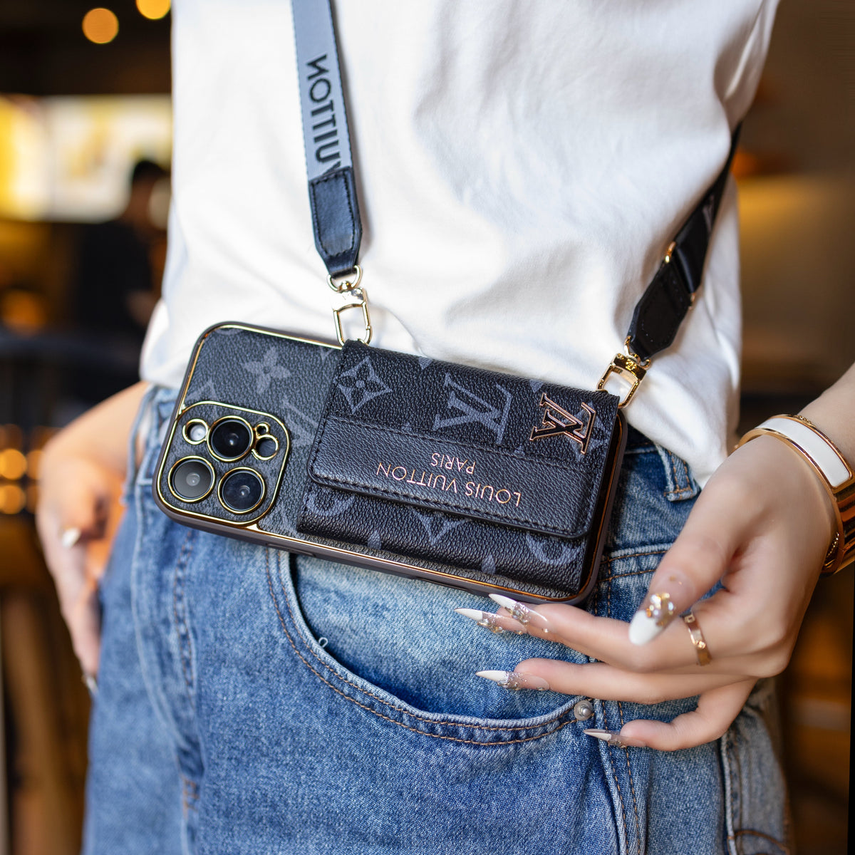 New Classic Luxury Card Holder Phone Case 05