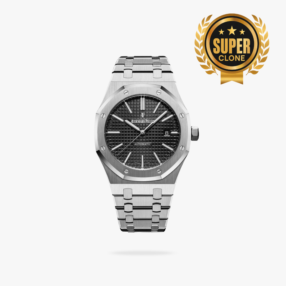 [Super Clone] Prestige Atelier Octagon Sport 41mm Black Dial Stainless Steel 3190