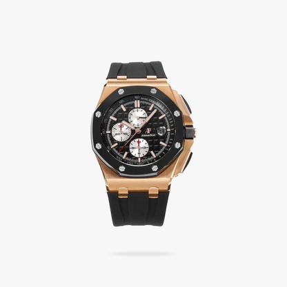 Prestige Atelier Coastal Sport Chronograph 44mm Black Dial Rose Gold 1241