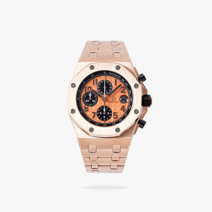 Prestige Atelier Coastal Sport Chronograph 42mm Rose Gold Dial Rose Gold 7427