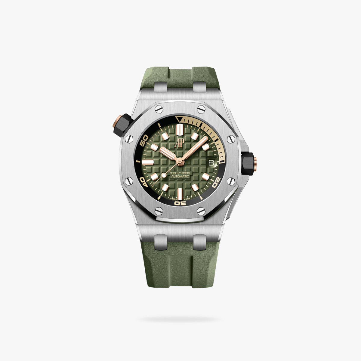 Prestige Atelier Coastal Sport Diver 42mm Green Dial Stainless Steel 8711